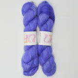 Purple Unlikely Fox Forest Fairy Kid Mohair + Silk Yarn - 2 Skeins