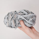 Blue, Green + Gray Chunky Yarn Bundle