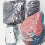Assorted Variegated The Spinning Studio Merino Wool Roving, Merino/Mohair Top + Mixed Wool Roving