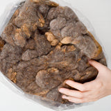 Brown Undyed Jacob Wool