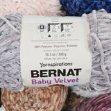 Assorted Velvet Chenille Yarn - 9 Balls