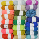 Purl Soho Linen Quill Minis Wool, Alpaca + Linen Yarn Bundle - 40 Mini Skeins + 1 Extra
