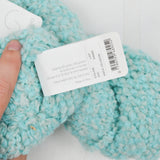 Teal + Gray Purl Soho Fiddlehead Alpaca Chunky Textured Yarn - 2 Skeins