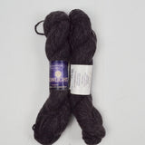 Gray Jade Sapphire Moonlight Handspun Cashmere + Combed Mink Yarn - 2 Skeins