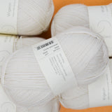 Heirloom White Purl Soho Wigeon Merino Wool Yarn - 6 Skeins