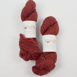 Maroon Tones Light American Columbia Wool Brooklyn Tweed Yarn - 2 Skeins