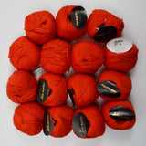Orange Universal Yarn Inc Dolce Merino Merino + Microfiber Yarn - 15 Balls