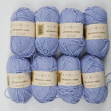 Light Blue Rowan All Seasons Cotton Cotton + Acrylic Yarn - 8 Balls