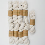 White Ora Bamboo Yarn - 9 Skeins