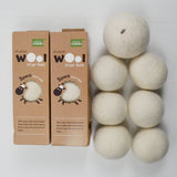 All Natural Wool Dryer Balls - Set of 13