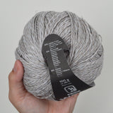 Gray Lang Pride Wool Addicts Linen, Cotton + Viscose Yarn - 3 Balls