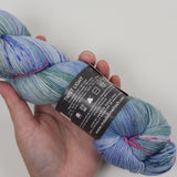 Blue + Green Variegated Madeline Tosh Twist Light Merino Wool + Nylon Yarn - 2 Skeins