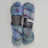 Blue + Green Variegated Madeline Tosh Twist Light Merino Wool + Nylon Yarn - 2 Skeins