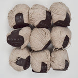 Light Natural Brown Rowan Cotton Cashmere Yarn - 9 Skeins