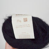 Black 599 Wicked Rowan Kidsilk Haze Mohair + Silk Blend Yarn - 4 Skeins
