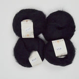 Black 599 Wicked Rowan Kidsilk Haze Mohair + Silk Blend Yarn - 4 Skeins