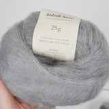 Steel Gray 664 Rowan Kidsilk Haze Mohair + Silk Blend Yarn - 3 Skeins