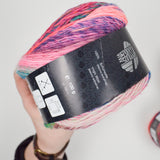 Pink + Colorful Lana Grossa Colorissimo Wool Yarn - 5 Skeins