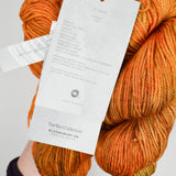 Burnt Russet Orange The Yarn Collective Bloomsbury DK Wool Yarn - 3 Skeins
