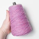 Pink Aster Harrisville Designs Shetland Virgin Wool Yarn - 1 Cone Default Title