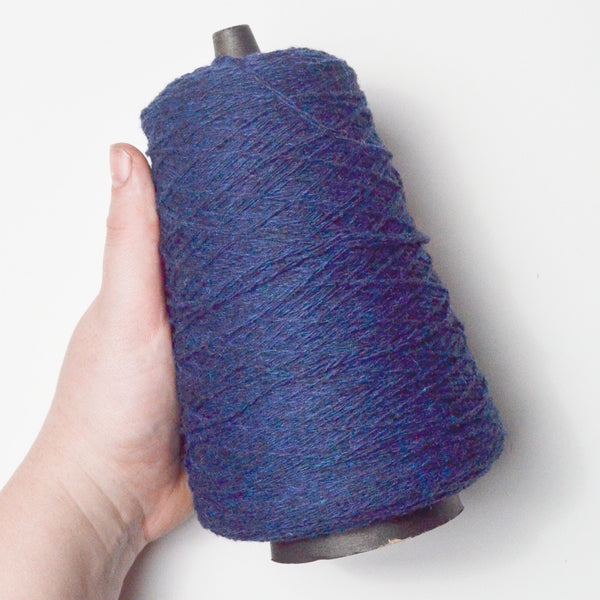 Midnight Blue Harrisville Designs Shetland Virgin Wool Yarn - 1 Cone Default Title