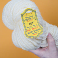 Ivory Paterna Pat-Rug Super Bulky Wool Rug Yarn - 1 Skein