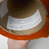 Orange Brown Sheep Company LanaLoft Worsted Wool Yarn - 1 Cone