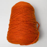 Orange Brown Sheep Company LanaLoft Worsted Wool Yarn - 1 Cone