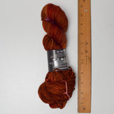 Saffron Red + Orange Variegated Madeline Tosh DK Twist Yarn - 1 Skein