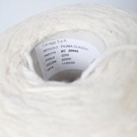 Off-White Cashmere Blend Yarn - 1 Cone