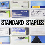 Box of Standard Staples