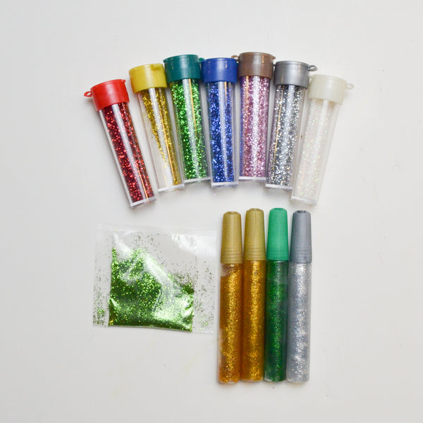 60 Color Canned Solid Glue High Solid Color Pearlescent Glitter