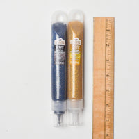 Blue + Gold Glitter Fabric Paint - 2 Tubes Default Title