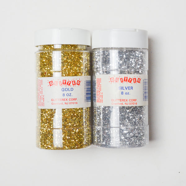 Silver + Gold Glitter - 2 Jars Default Title