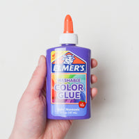 Purple Elmer's Washable Color Glue - 1 Bottle Default Title