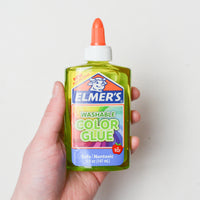 Light Green Elmer's Washable Color Glue - 1 Bottle Default Title
