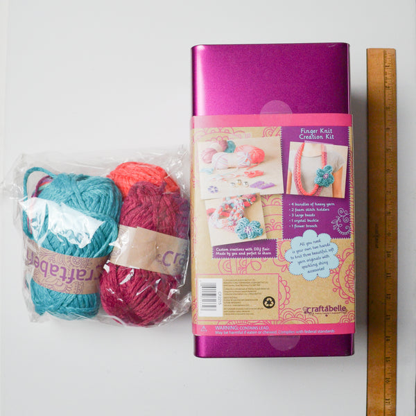 Finger-Knitting Kit