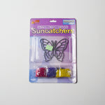 Quincrafts Makit&Bakit Glittering Stained Glass Butterfly Suncatcher Kit Default Title