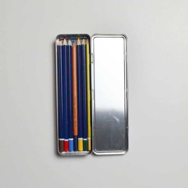 Mixed Brand Colored Pencils in Tin Default Title