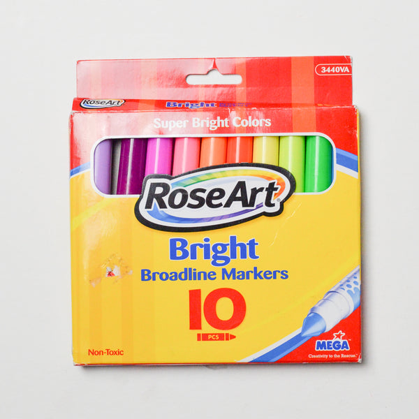 RoseArt Bright Markers - Box of 10 Default Title
