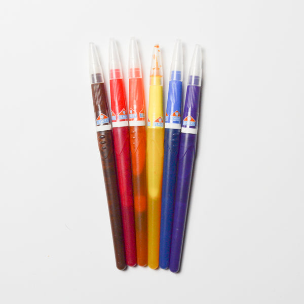 Elmers Paint Brush Pens - Set of 6