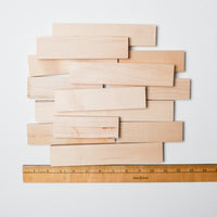 Wooden Rectangle Blocks - Set of 10 Default Title