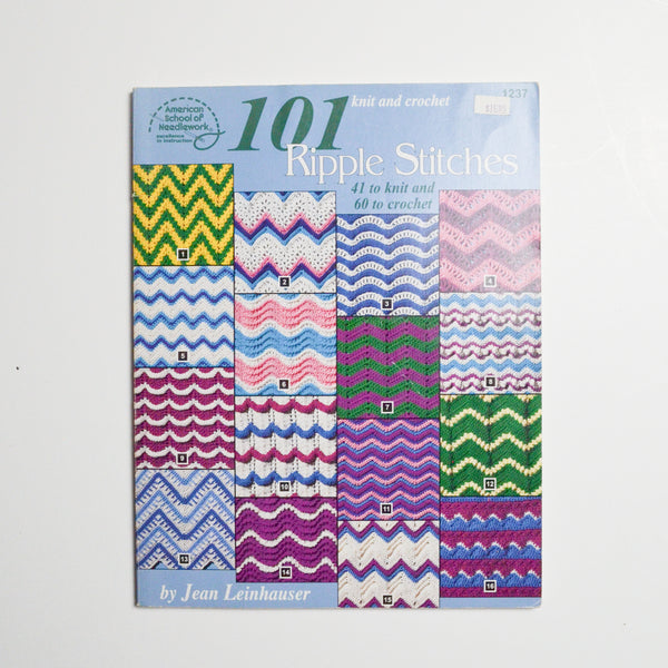 101 Ripple Stitches Booklet, American School of Needlework 1237 Default Title