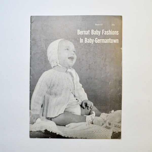 Vintage 1960 Bernat Baby Fashions in Baby-Germantown Booklet Default Title