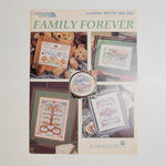 Family Forever Leisure Arts 2572 Cross Stitch Pattern Booklet Default Title