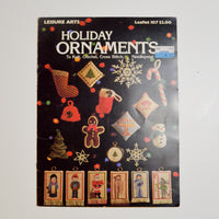 Holiday Ornaments Leisure Arts 107 Needlepoint Pattern Booklet Default Title