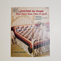 Quilting for People Who Don't Have Time to Quilt ASON 4111 Booklet Default Title