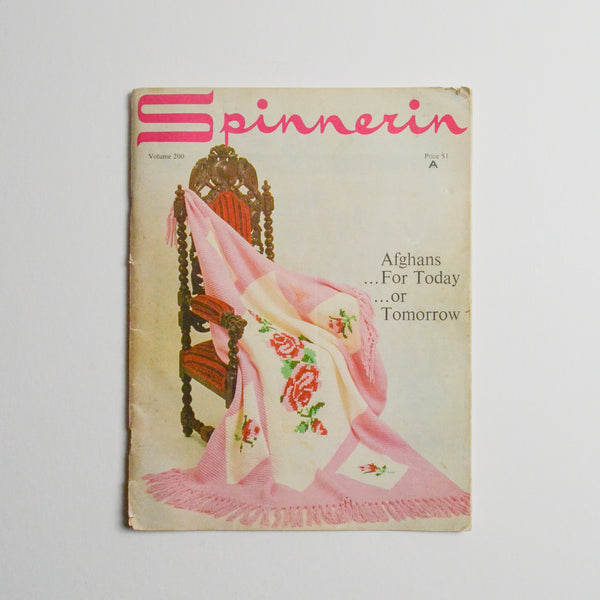 Spinnerin Vol. 200 Afghans for Today... or Tomorrow Magazine Default Title