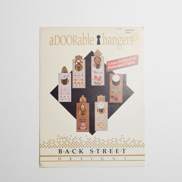 ADOORable Hangers Cross Stitch Pattern Booklet Default Title