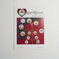 Heartstrings Winterberry Wishes Cross Stitch Ornament Pattern Booklet Default Title